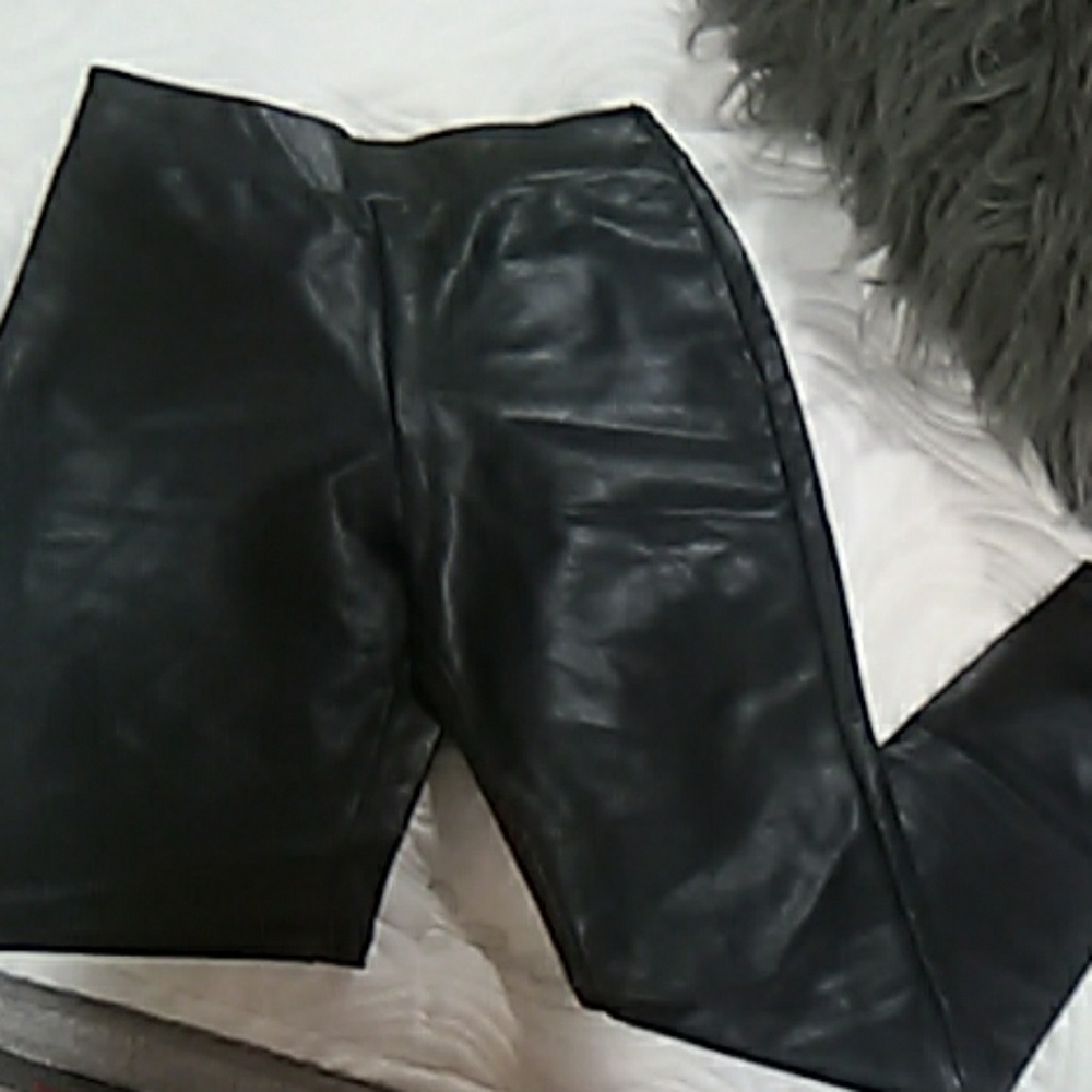 Leith xs pleather skinny pants